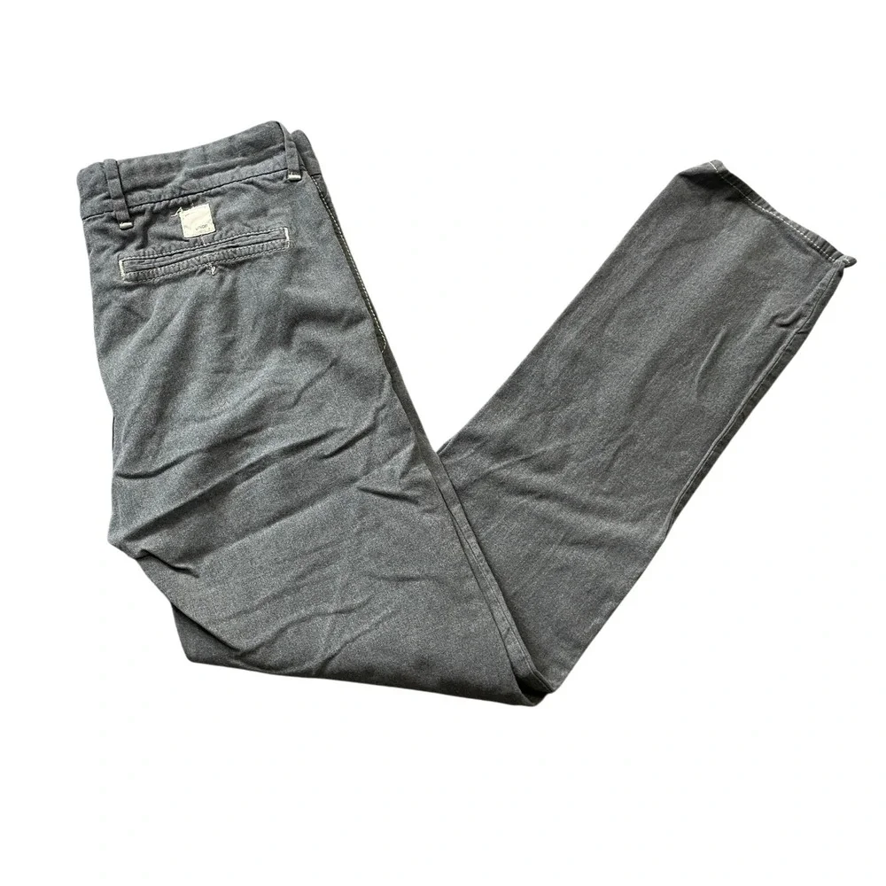 U 1633 Union 32 Grey Vintage Pants 100% Cotton‎ Straight Leg